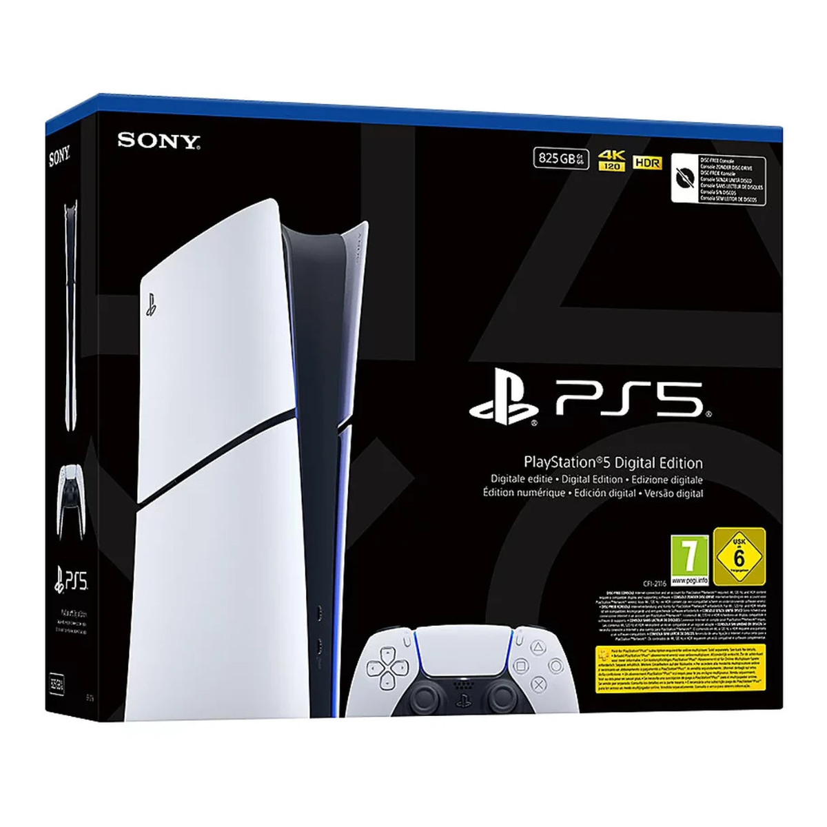 Console PS5 – Edition Digitale (Modèle Slim)