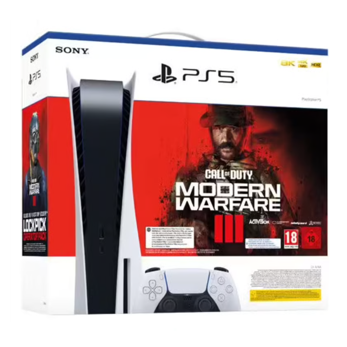 Console PS5 – Édition Standard + Call of Duty : Modern Warfare III (code dans la boîte)